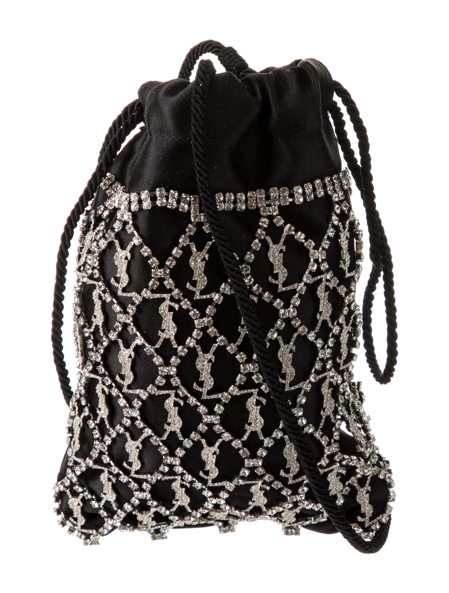 Saint Laurent Satin Bucket Bag 2022