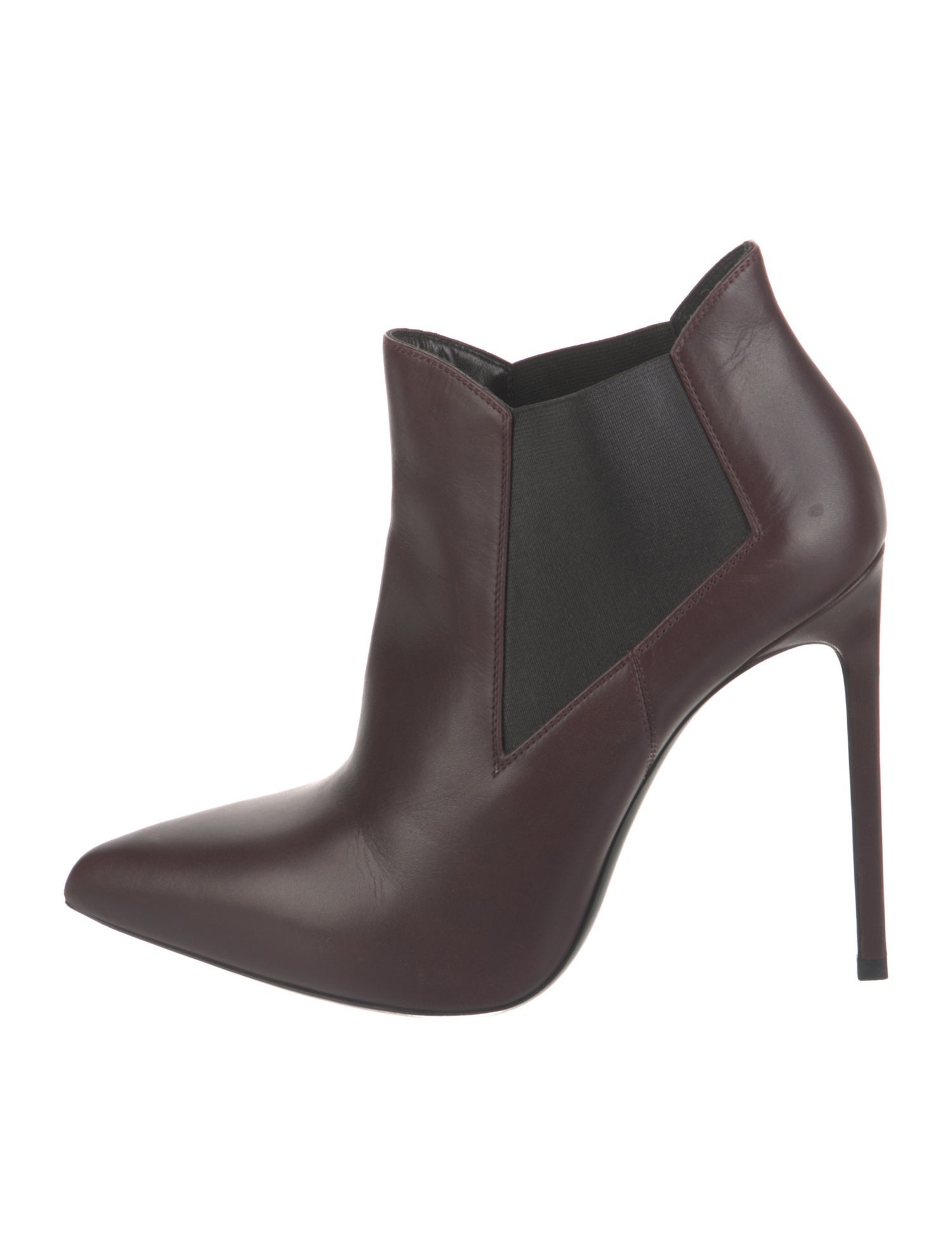 Saint Laurent Leather Chelsea Boots