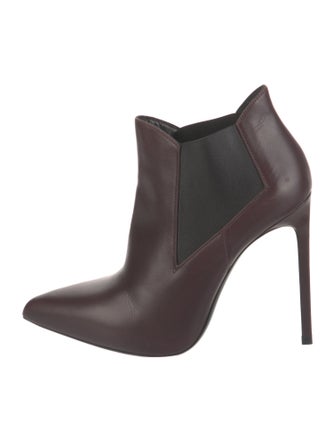 Saint Laurent Leather Chelsea Boots