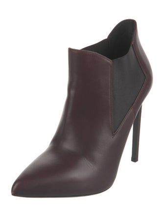 Saint Laurent Leather Chelsea Boots