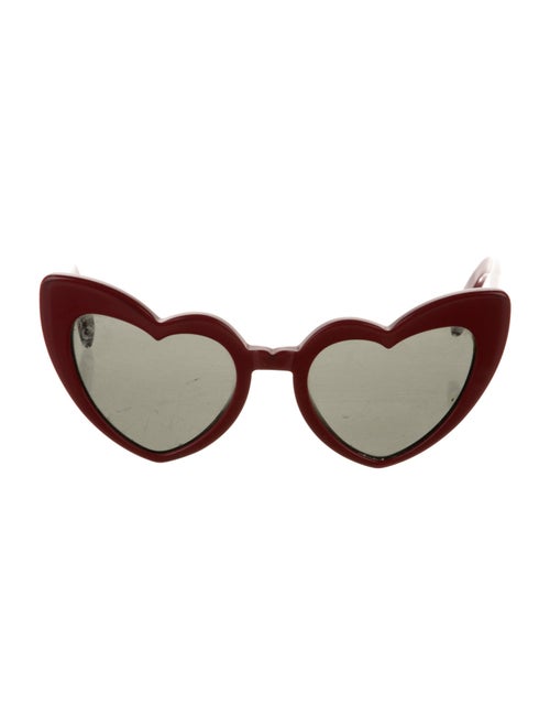 Saint Laurent Cat-Eye Mirrored Sunglasses