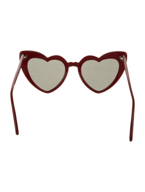 Saint Laurent Cat-Eye Mirrored Sunglasses
