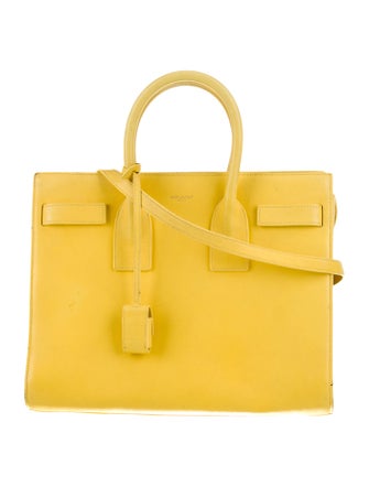 Saint Laurent Leather Sac De Jour Small
