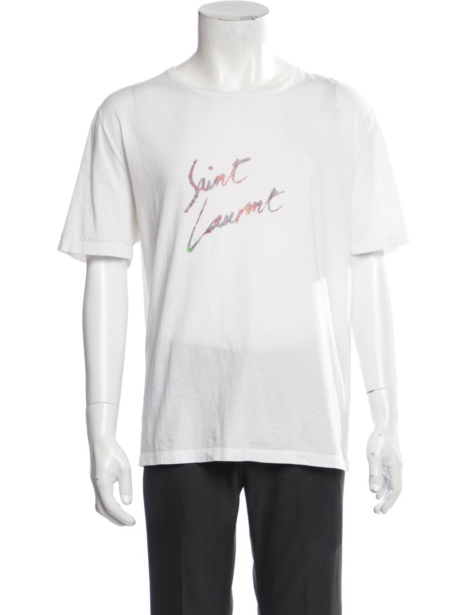 Saint Laurent 2018 Graphic Print T-Shirt