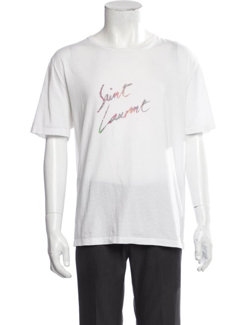 Saint Laurent 2018 Graphic Print T-Shirt