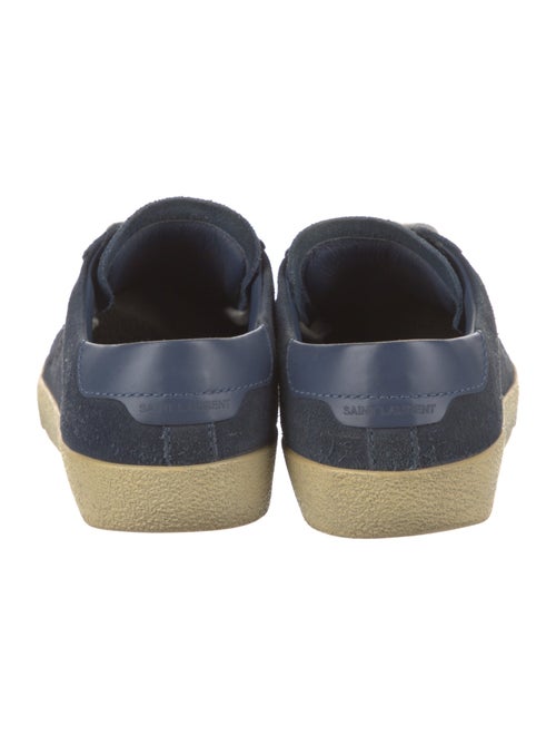 Saint Laurent Suede Distressed Accents Sneakers