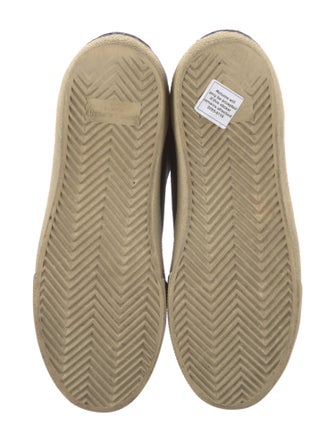 Saint Laurent Suede Distressed Accents Sneakers