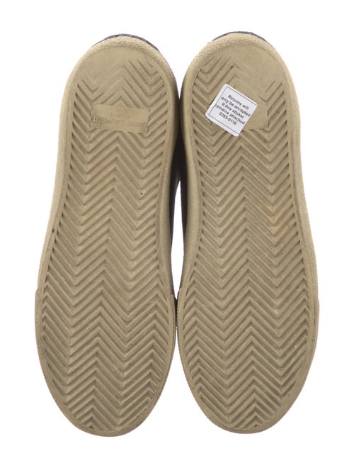 Saint Laurent Suede Distressed Accents Sneakers