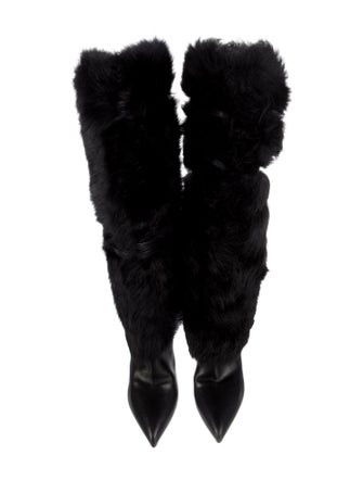 Saint Laurent Leather Boots