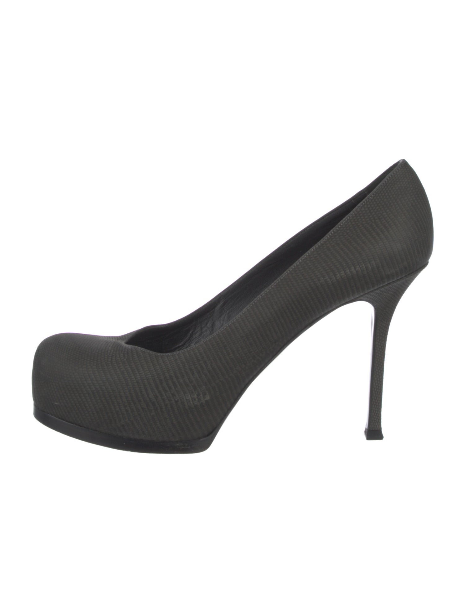 Yves Saint Laurent Rive Gauche Leather Pumps