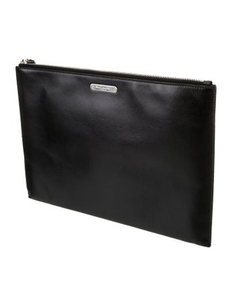 Saint Laurent Leather Clutch