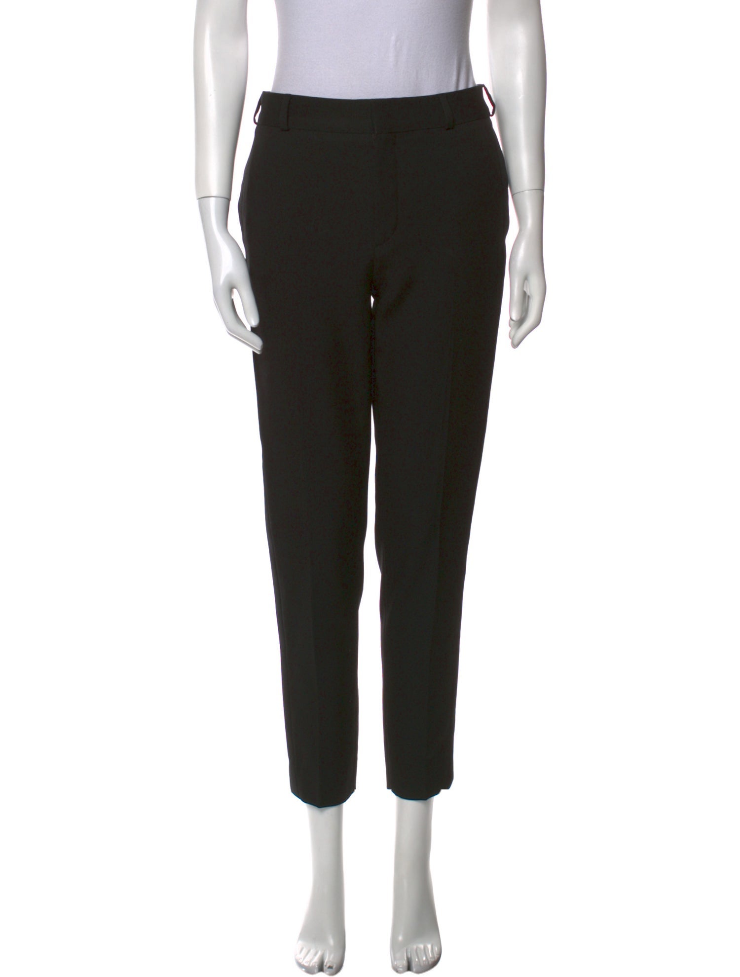 Saint Laurent Virgin Wool Skinny Leg Pants