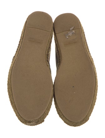 Saint Laurent Canvas Camouflage Print Espadrilles