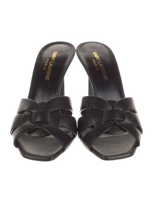 Saint Laurent Leather Slides