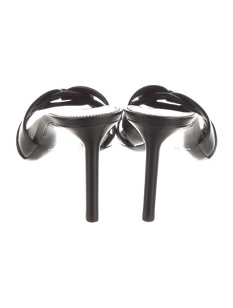 Saint Laurent Leather Slides