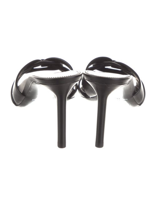 Saint Laurent Leather Slides