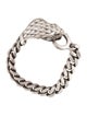 Saint Laurent Crystal Snake Link Bracelet