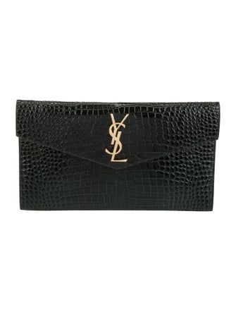 Saint Laurent Embossed Leather Uptown 2024