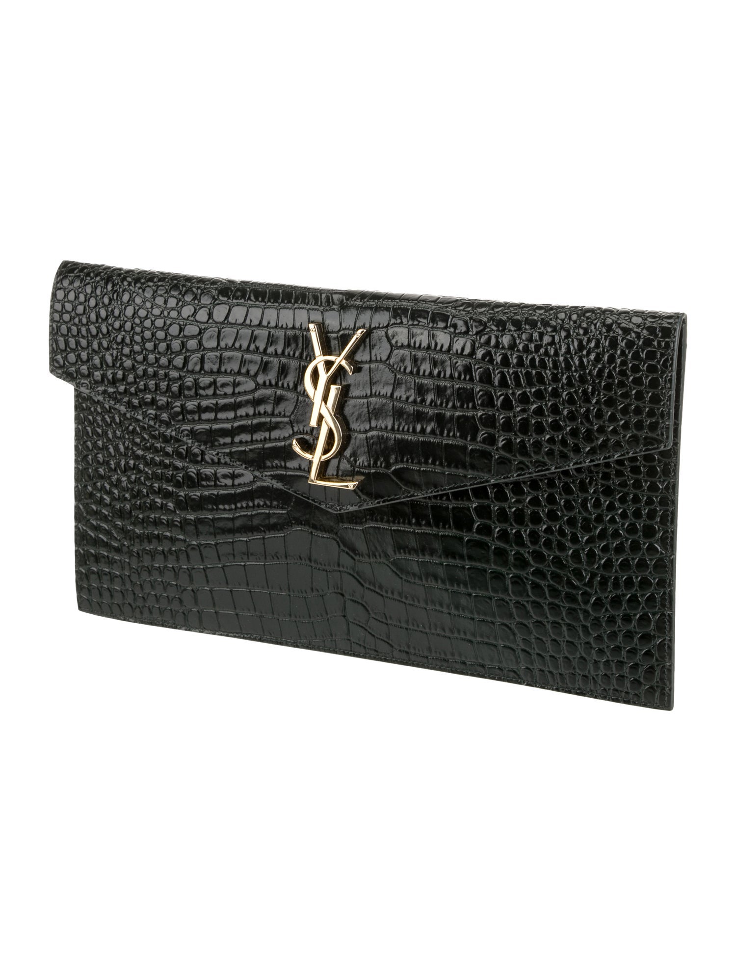 Saint Laurent Embossed Leather Uptown 2024