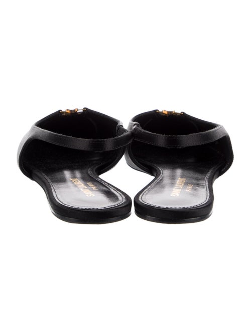 Saint Laurent Satin Slingback Flats