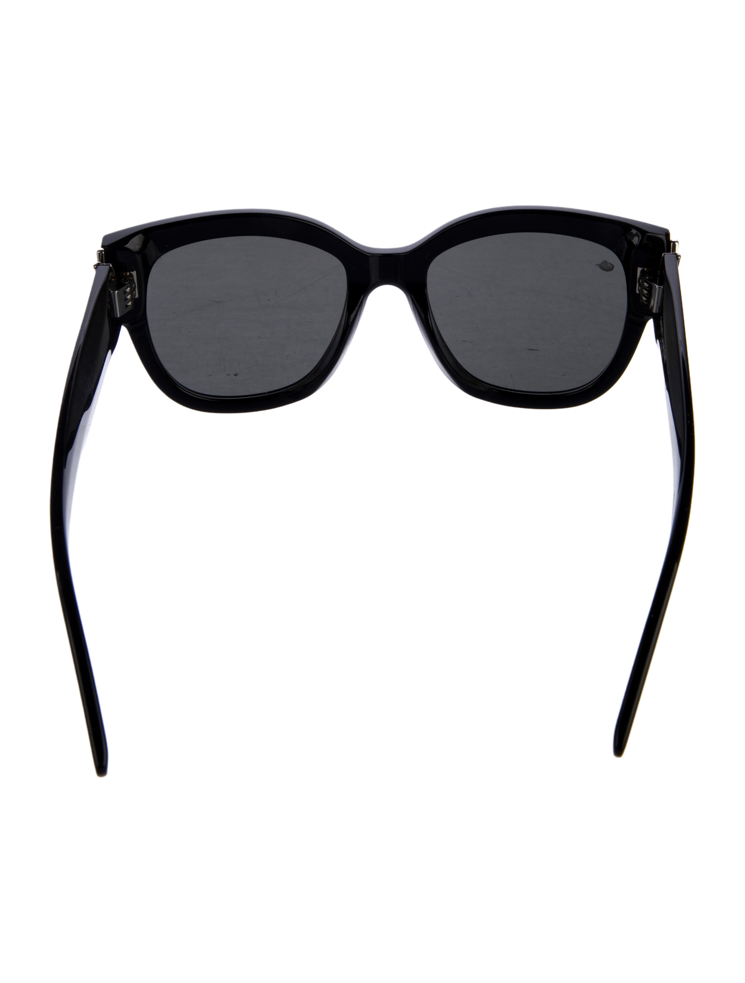 Saint Laurent Square Tinted Sunglasses