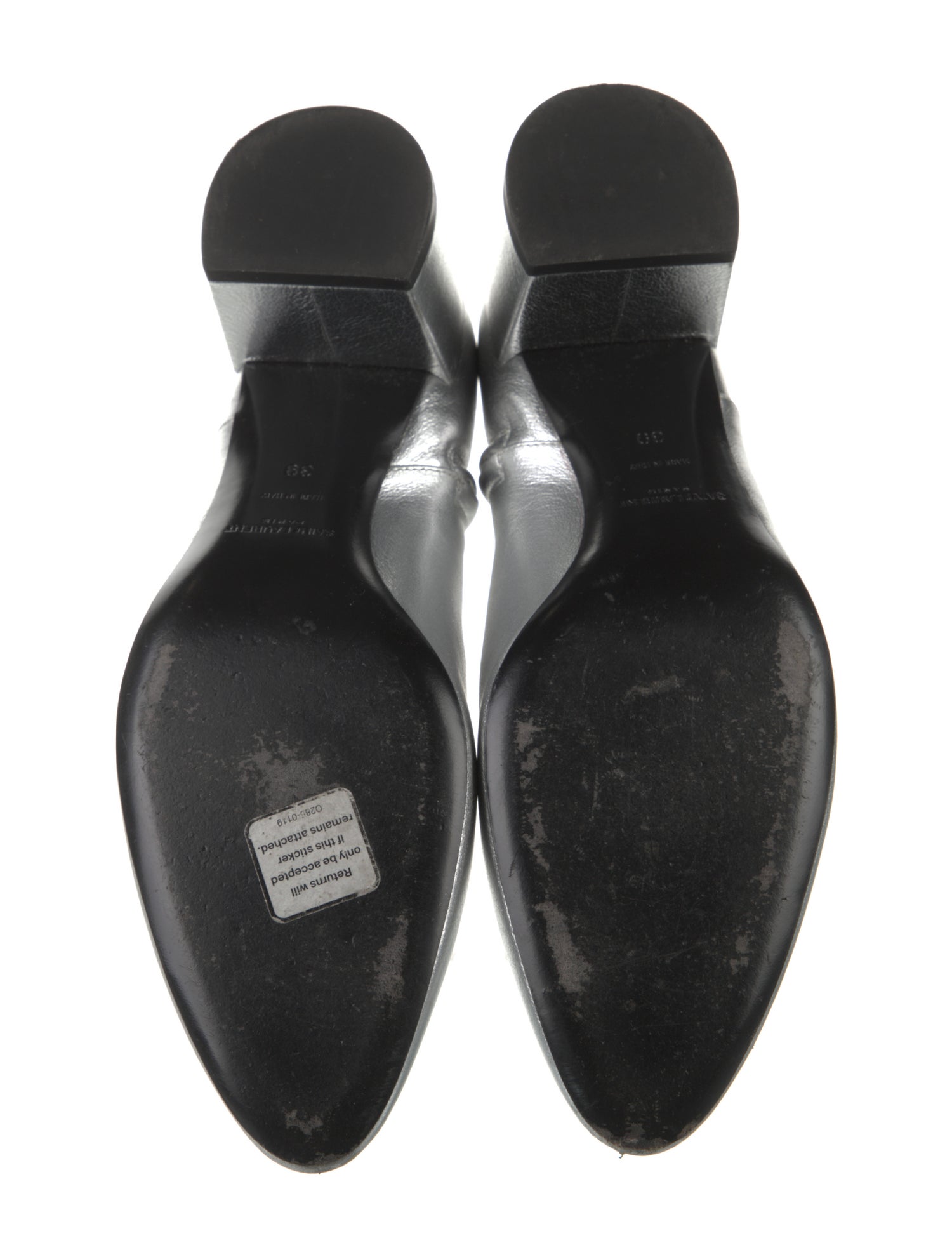 Saint Laurent Leather Boots