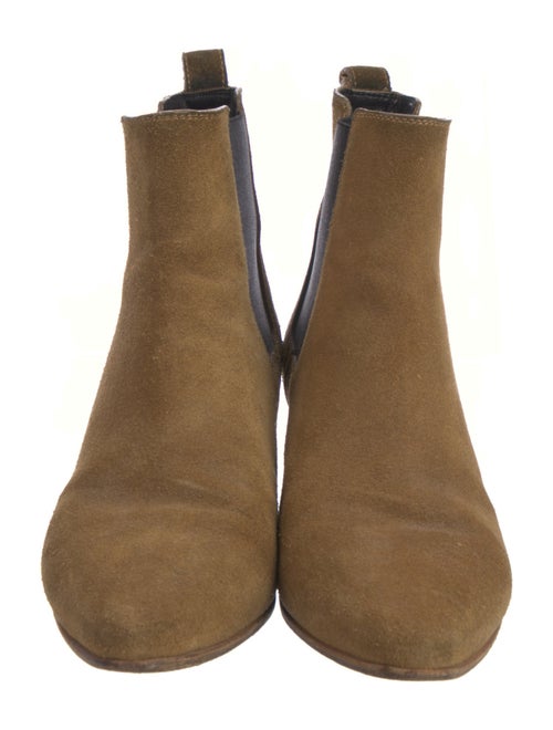 Saint Laurent Suede Chelsea Boots