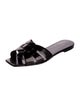 Saint Laurent Patent Leather Slides