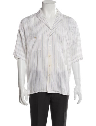 Saint Laurent 2020 Striped Shirt