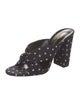 Saint Laurent Polka Dot Print Slides