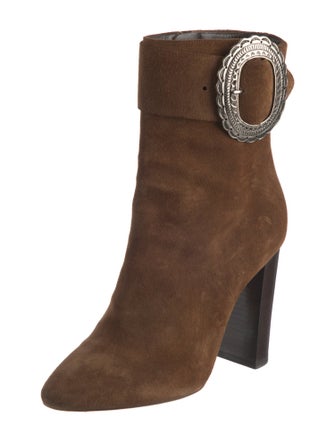 Saint Laurent Suede Boots