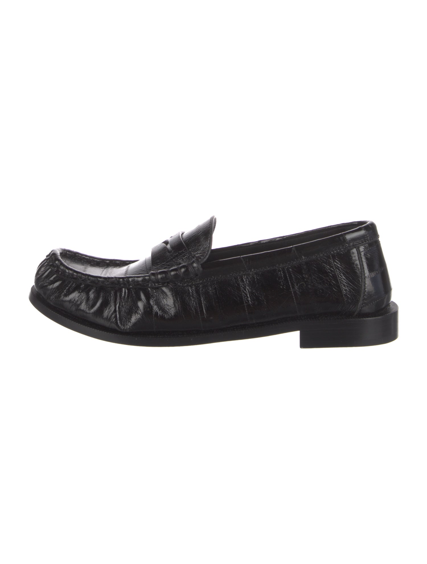 Saint Laurent Leather Loafers