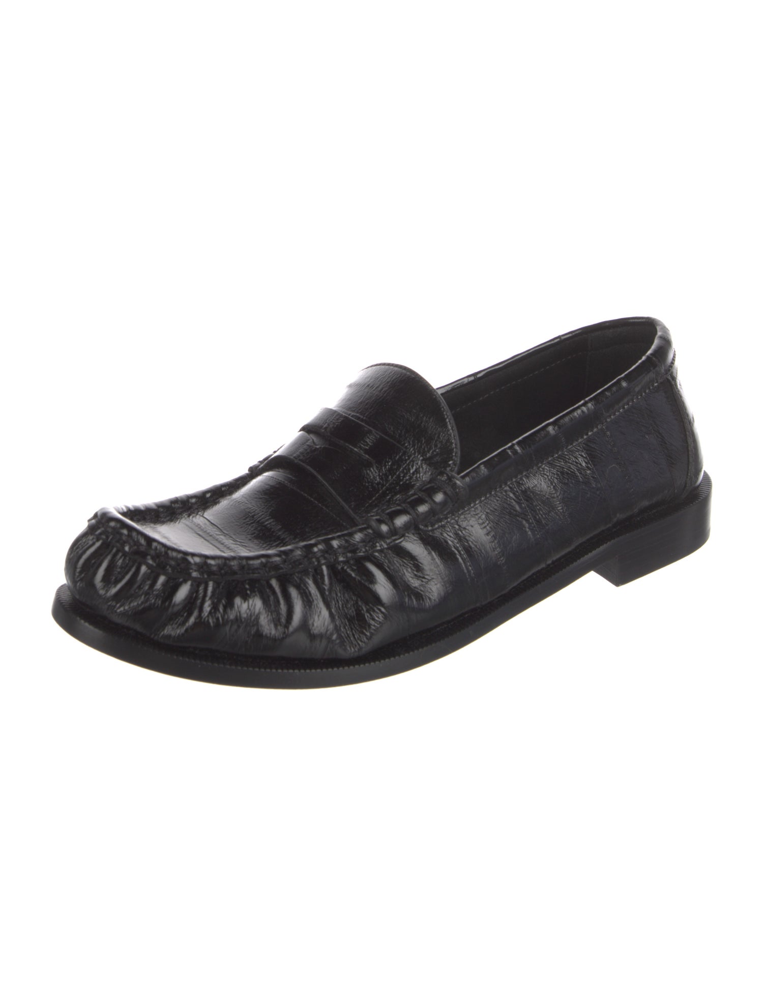 Saint Laurent Leather Loafers