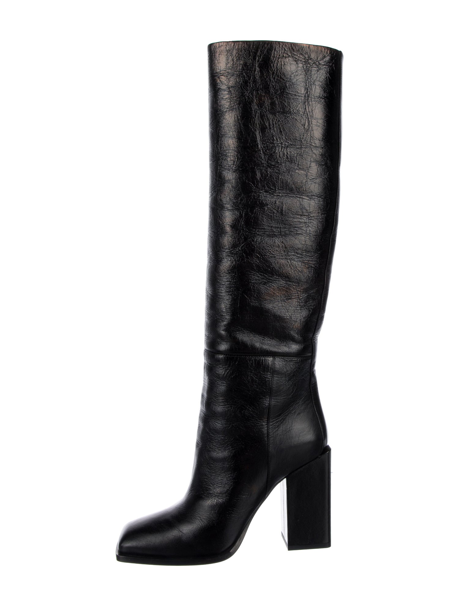 Saint Laurent Leather Boots