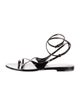 Saint Laurent Patent Leather Gladiator Sandals