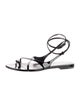 Saint Laurent Patent Leather Gladiator Sandals