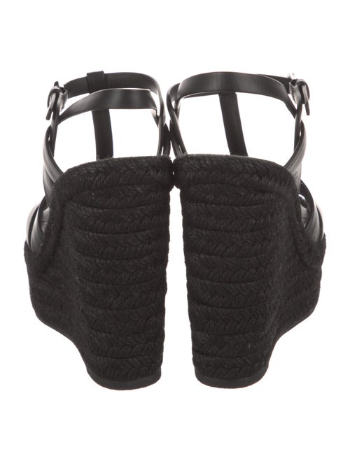 Saint Laurent Leather Espadrilles