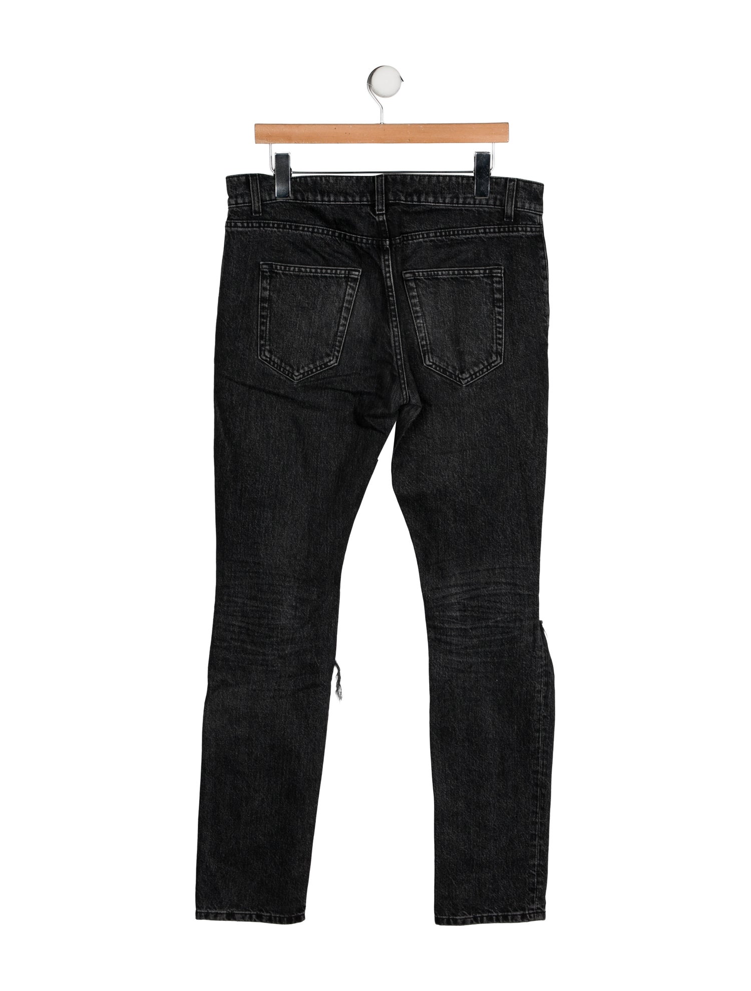 Saint Laurent 2017-2018 Moto Jeans