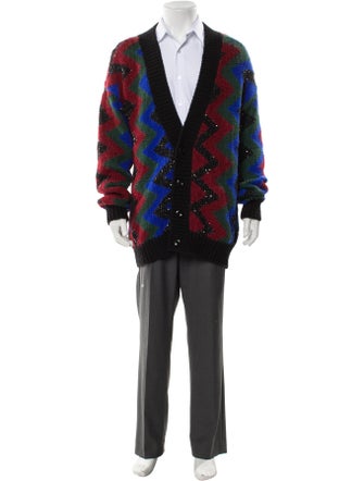 Saint Laurent 2021 Zig Zag Cardigan