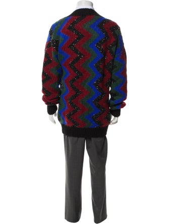 Saint Laurent 2021 Zig Zag Cardigan
