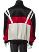 Saint Laurent 2022 Colorblock Pattern Windbreaker