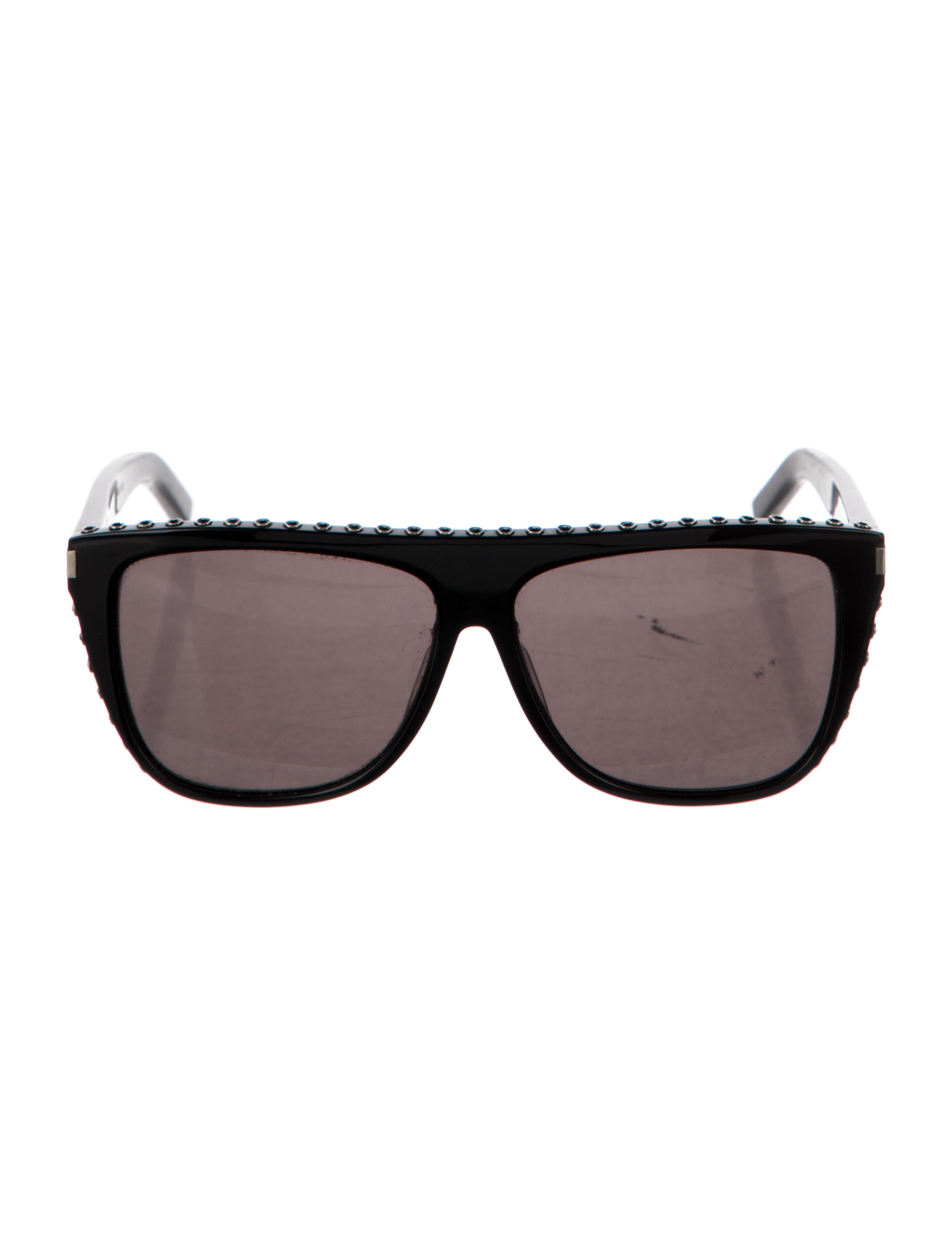Saint Laurent Oversize Mirrored Sunglasses