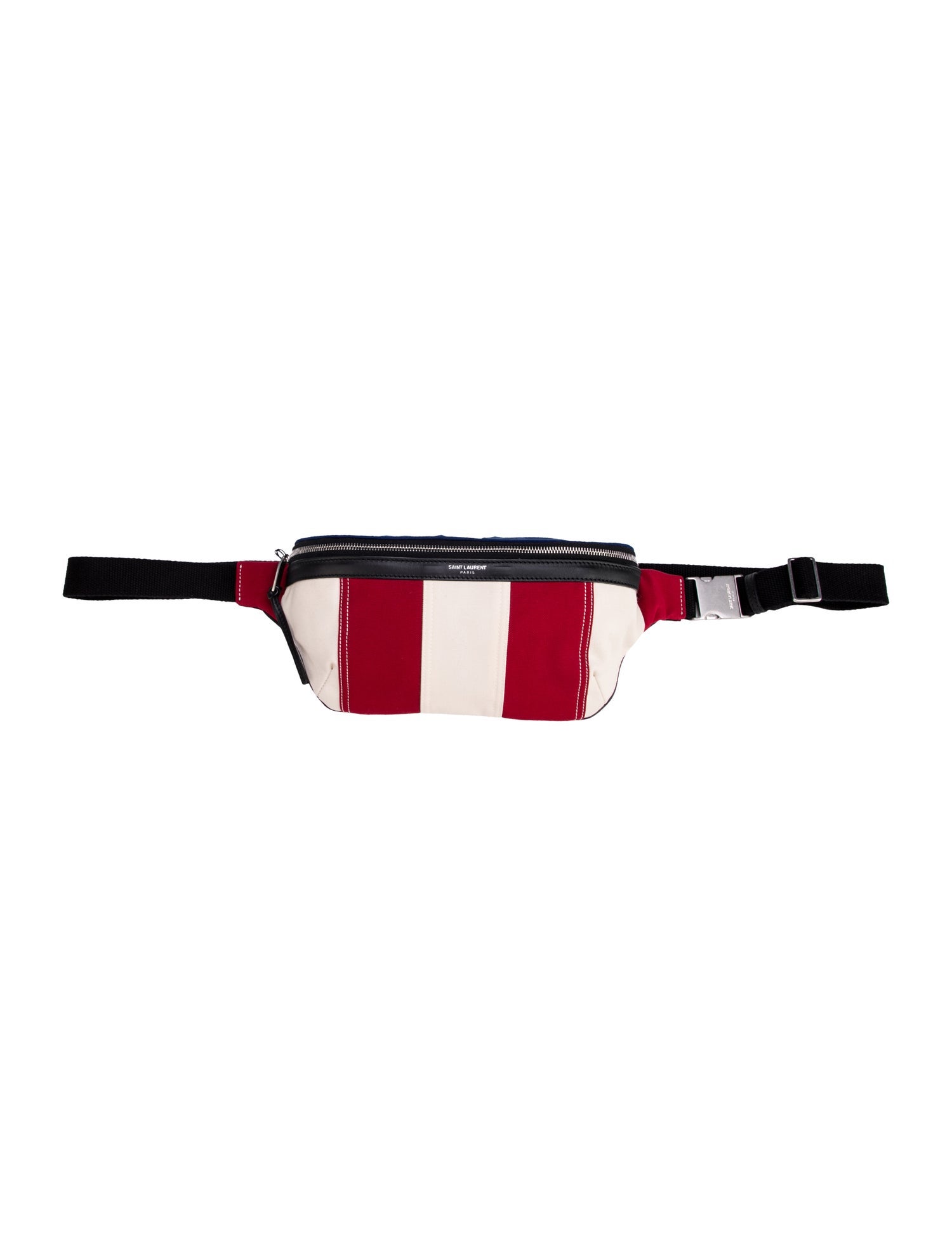 Saint Laurent Canvas American Flap Waist Bag Small