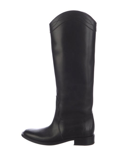 Saint Laurent Leather Riding Boots
