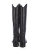 Saint Laurent Leather Riding Boots