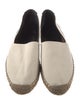 Saint Laurent Canvas Embroidered Accent Espadrilles