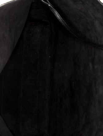 Saint Laurent Embossed Leather Tote