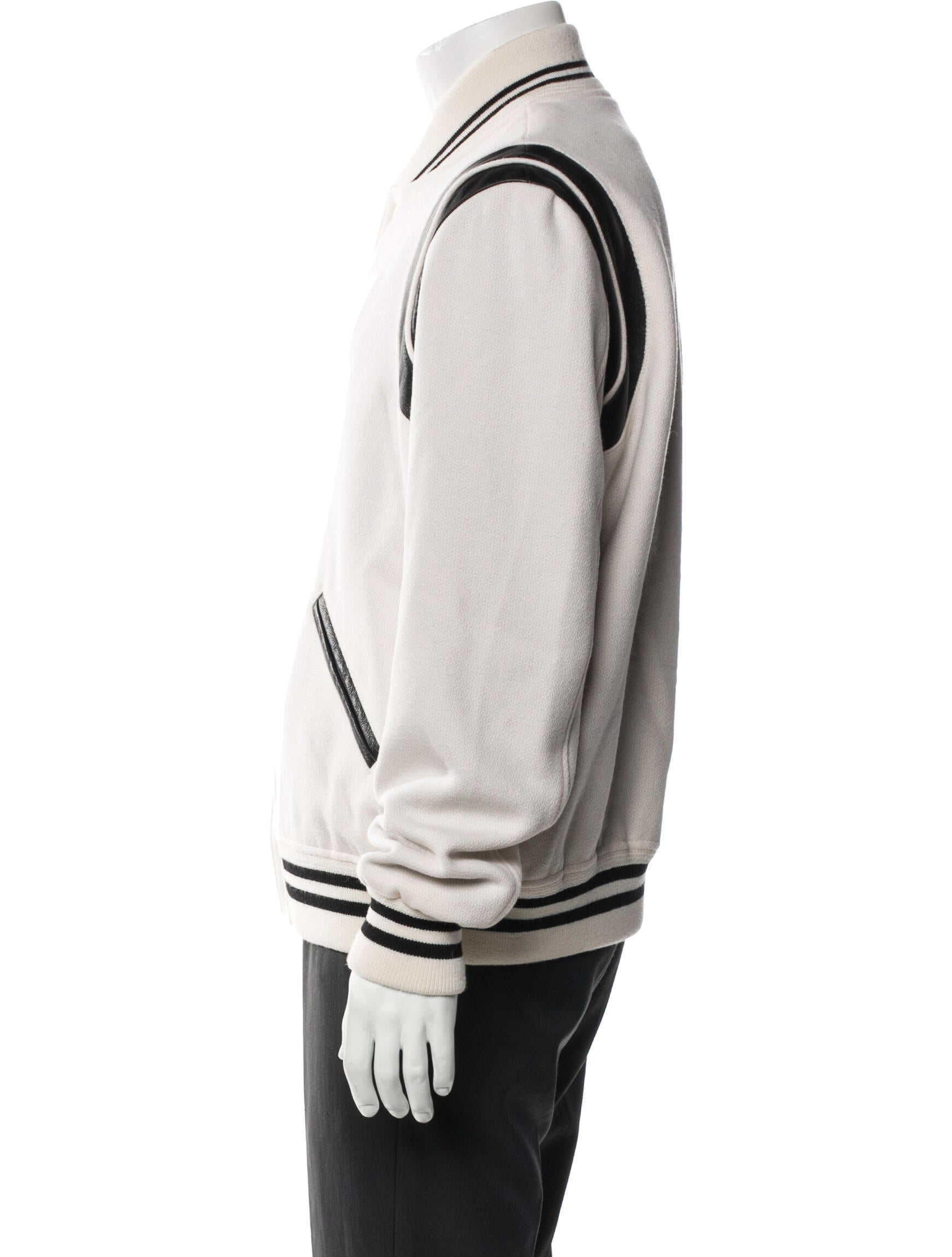 Saint Laurent 2022 Teddy Varsity Jacket