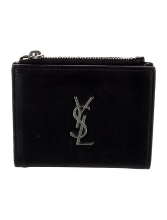 Saint Laurent 2018 Leather Compact Wallet