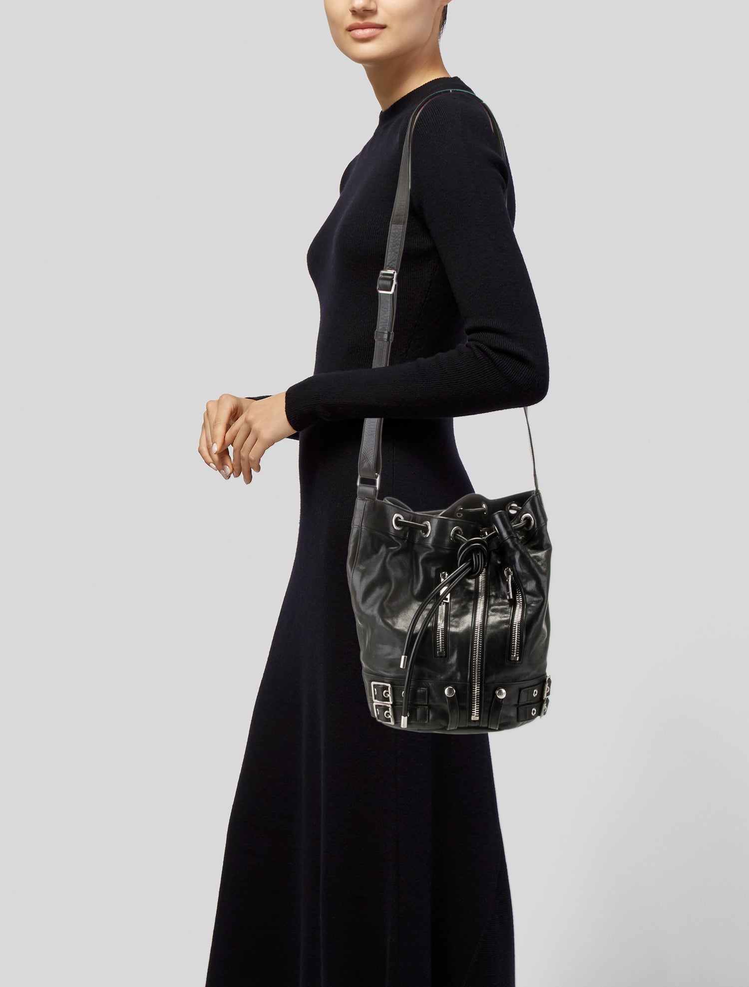 Saint Laurent Leather Rider